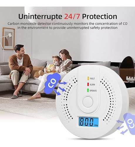 Para Detector De Humodetector De Humo Wifidetectores De Humo