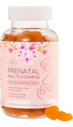 Hello Lovely! Gomitas De Vitamina Prenatal, Acido Folico Y D