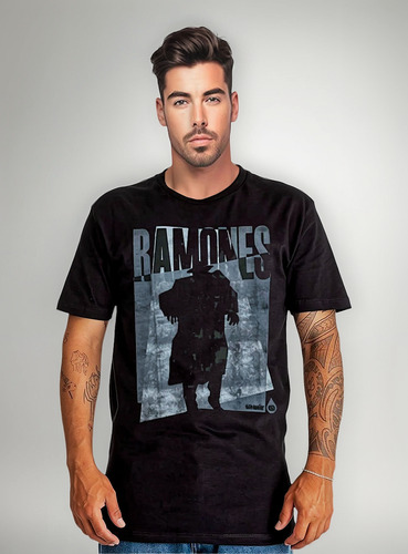 Remera Seaquest Ramones - Queen Island Oficial (0103)
