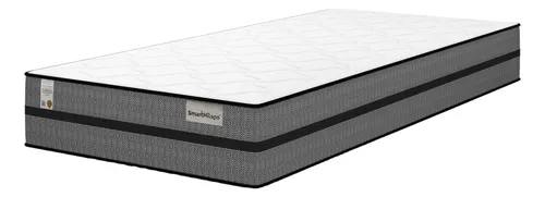 Colchão Solteiro 188x88x25 Mola Pocket Smart Milano Plumatex