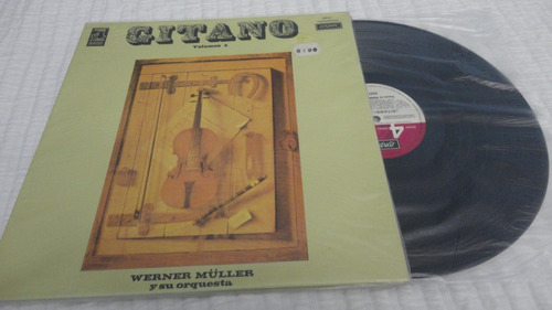 Vinilo- Werner Muller Y Su Orquesta - Gitano- Volumen 2