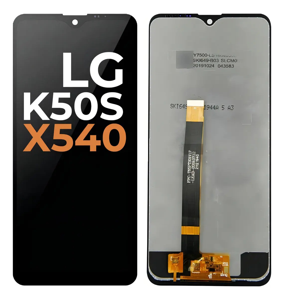 Pantalla Módulo Display Táctil LG K50s Negro