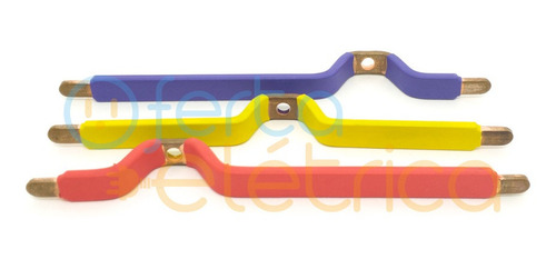 Derivação De Cobre Fase R/s/t 35a 12cm Vm Am Li 1000un Mceig