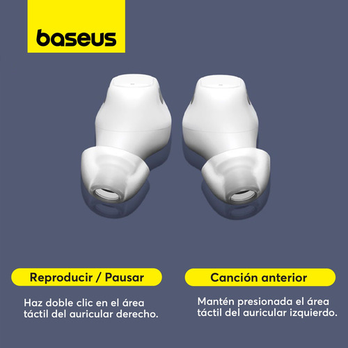 Audifono Inalambrico Baseus Encock Wm01 Bluetooth Tws