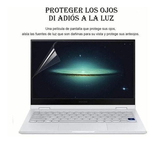 Protector De Pantalla Proteger Ojos Filtro Anti Uv Luz Azul