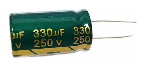 Capacitor Electrolítico 330uf 250v - 5 Piezas