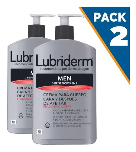 Lubriderm Men 3 En1. B lsamo Para Desp es De La Afeitada Env o