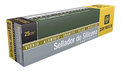 Sellador De Silicona Transparente Parsecs X 25cc Local 