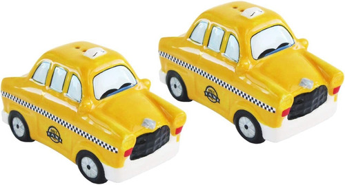 Yellow Cab Sal Y Pimienta Shaker Set