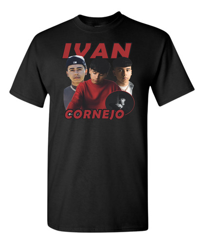 Camisa Iván Cornejo Estilo Urbano Playera Del Joven Cantante