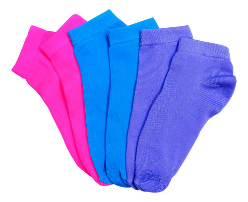 Calcetines Tines Colores Fosforescentes Unisex 12 Pares