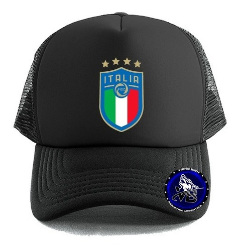 Gorra Italia Seleccion Europa Trucker (gorrasvienebien)