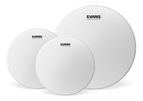 Parches Tom Set Pack Evans G1 Coated Arenado 10 12 14