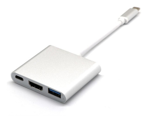 Adaptador Usb C A Hdmi Para Notebooks Thunderbolt 3 En Stock