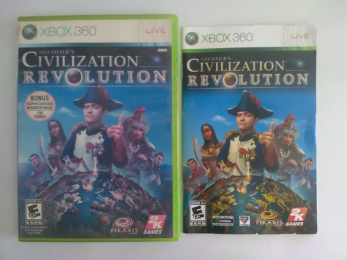 Civilization Revolution Sid Meier's Xbox 360 (Reacondicionado)