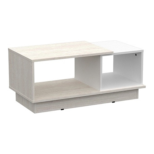 Mesa Ratona Moderna De Centro Living Minimalista Melamina