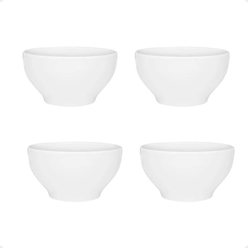 Set X4 Bowls Ceramica Biona 600ml Sopa Cereales Tazón Color