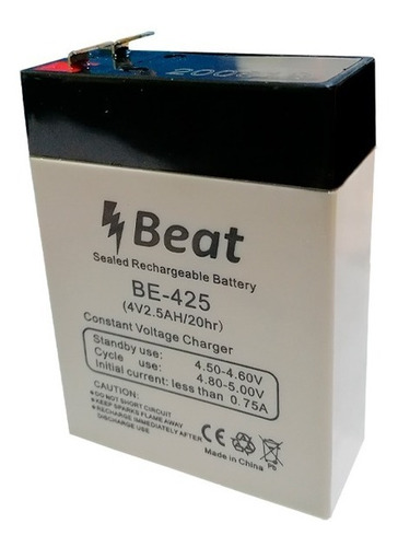  Bateria 4v 2.5ah Beat Be-425