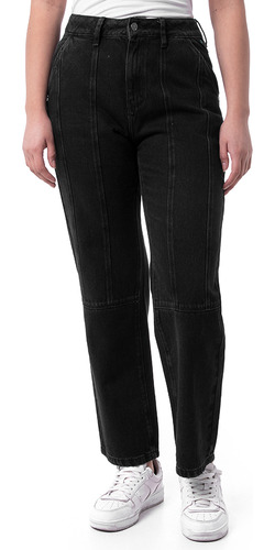 Pantalon Cargo Denim Mujer Lexit