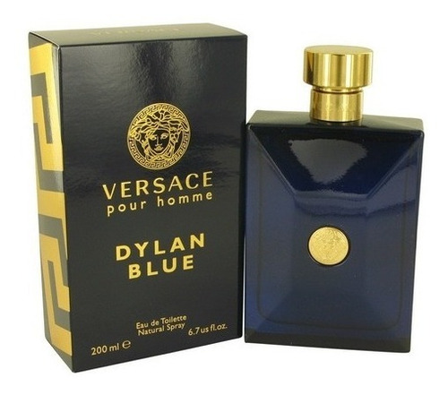 Perfume Versace Dylan Blue Original 200ml Caballero