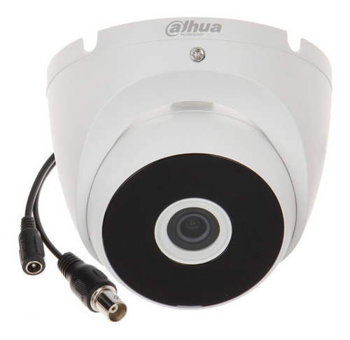 Imagen 2 de 2 de Cámara de seguridad Dahua HAC-T2A21 3.6mm Cooper con resolución HD 1080p visión nocturna incluida blanca