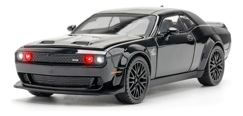 Dodge Challenger Srt Hellcat Miniatura Metal Coche 1/32