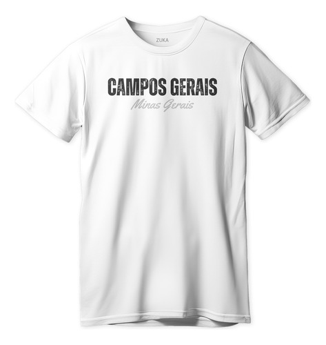 Camiseta Camisa Campos Gerais Minas Gerais