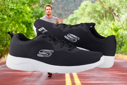 peligroso Excelente Enriquecimiento Tenis Running Sport Skechers 894046 Negro Gris Memory Foam | Meses sin  intereses