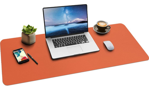 Leather Desk Mat,desk Pad,desktop Mat,waterproof Desk M...