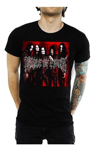 Playera Black Metal Cradle Of Filth Dimmu Borgir Mod7