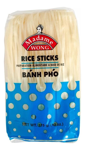 Tallarín De Arroz 3 Mm Madame Wong 375g Banh Pho