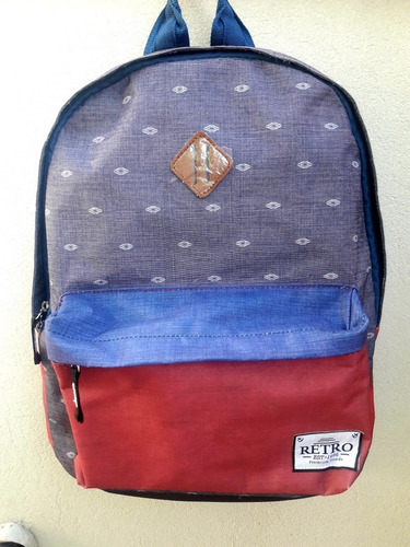 Mochila Colegial Retro