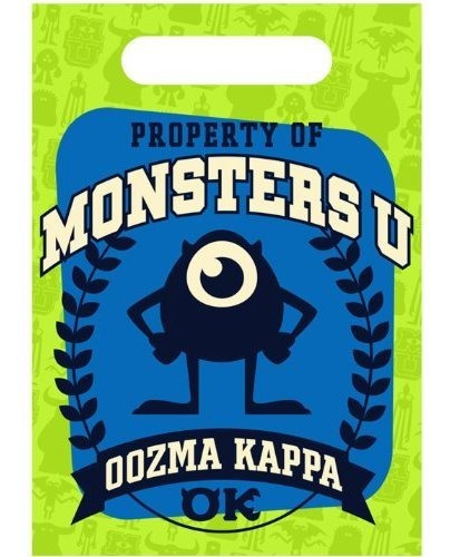 Monsters University Inc. Favor Bolsas (8ct).