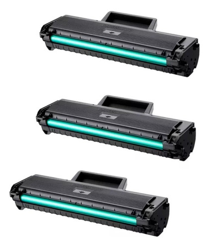 3x Toner Compatível Hp 105a W1105a Com Chip 107a 107w 135a