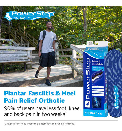 Powerstep Pinnacle Insoles - Orthotics For Plantar Fasciitis