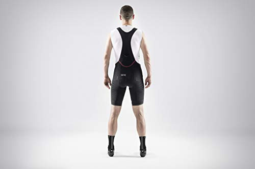 Wear C7 Men's Ventilated Racing Bib Shorts With Seat Insert