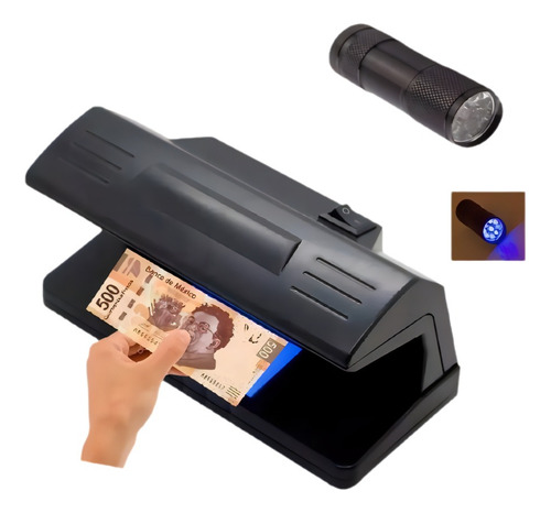 Lámpara de Luz Uv Detectora Billetes Falsos y Linterna Uv Sunhui Bilt 127V