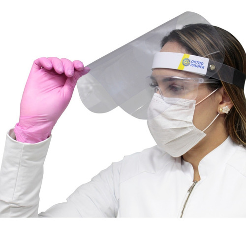 Protetor Facial Face Shield Ortho Pauher De 30 A 50 Unids