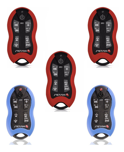 Controles Longa Distância Sx2 Stetsom 2 Azuis E 3 Vermelhos