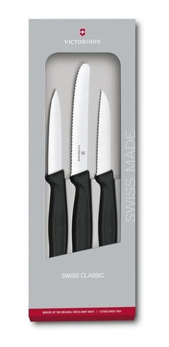 Set De 3 Cuchillos Mondadores Victorinox Swissclassic