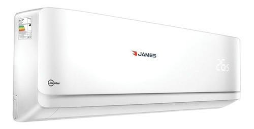 Aire Acondicionado James Inverter 24000 Btu Aam-24 Au-inv Color Blanco
