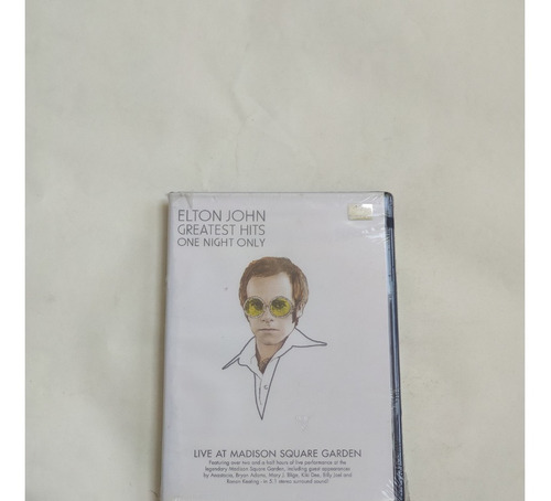 Dvd Elton John Greatest Hits One Night Only