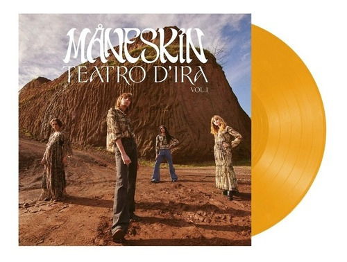 Lp Måneskin Teatro Dira Vol. I Versión del álbum Oranje en vinilo