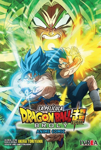 Dragon Ball Super Broly Manga Color Ivrea Tomo Unico