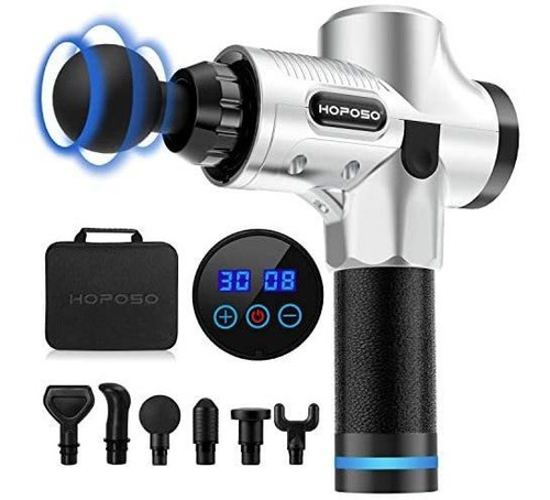 Pistola De Masaje Hoposo, Pistola De Masaje Muscular De Perc