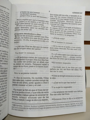 Imagen 6 de 10 de Biblia Letra Gigante Traducción Lenguaje Actual Vinil Azul
