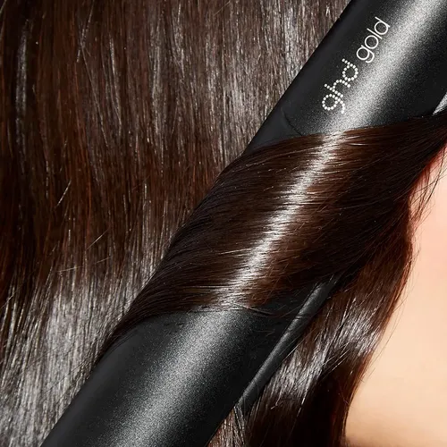 Ghd Gold Styler - Chapinha De 1 Polegada, Ferro Alisador Negro