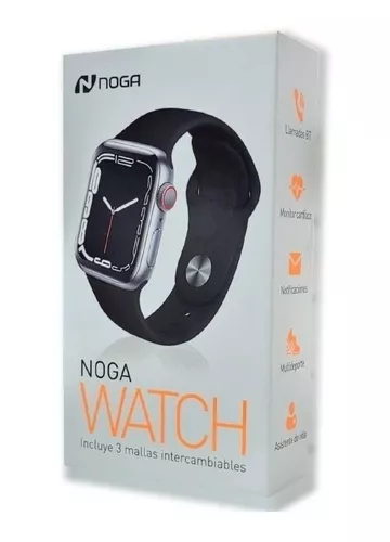 Reloj Inteligente Smartwatch Hombre Mujer 3 Mallas Noga Sw11