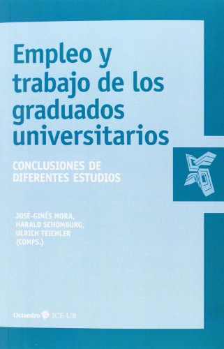 Libro Empleo Y Trabajo En Los Graduados Universita De V V A