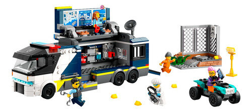 Lego City 60418 Police Mobile Crime Lab Truck - Original